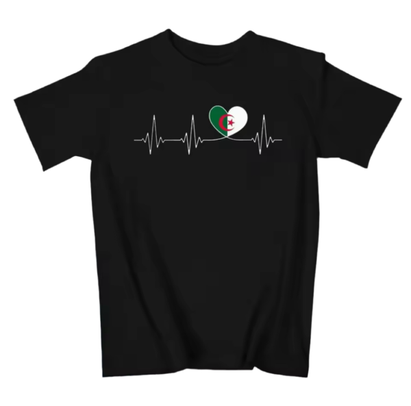 T-Shirt Amour pour l'Algérie