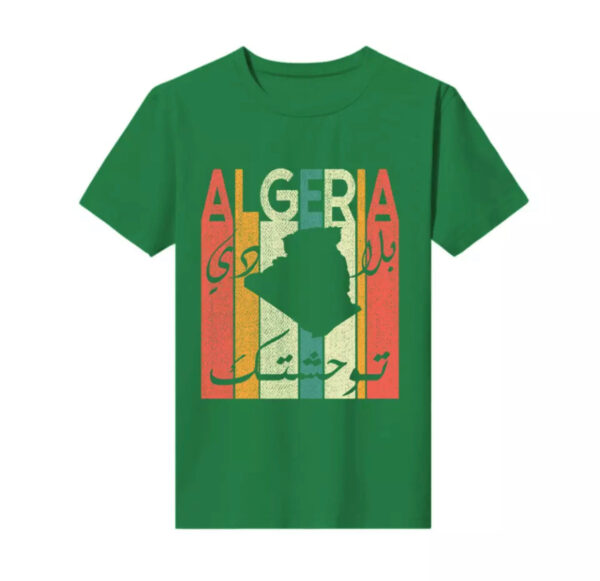 Haut Casual aux Couleurs de l'Algérie – Image 4