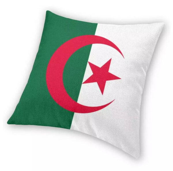 Coussin Décoratif aux Couleurs de l'Algérie